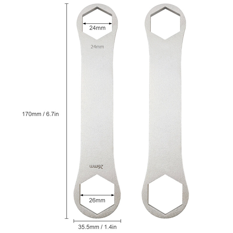 Μπροστινό κλειδί πιρουνιού ποδηλάτου Εργαλείο αποσυναρμολόγησης καλύμματος μπροστινού πιρουνιού ποδηλάτου MTB Santuo XCR/RST/XCM Επισκευή μπροστινού πιρουνιού