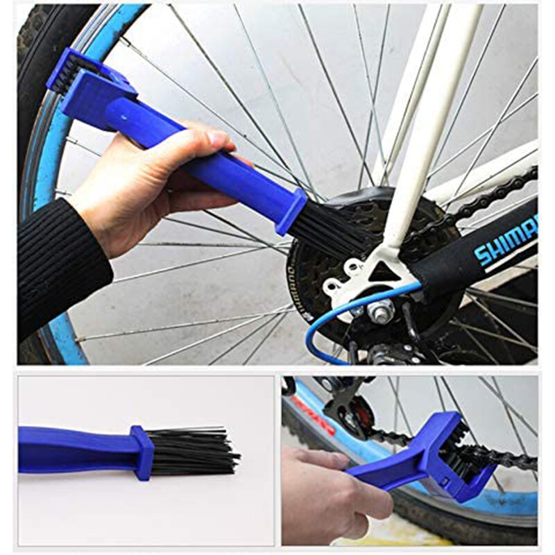 Kutija za skladištenje ulja za lanac bicikla Četka za čišćenje lanca Ulje Ulje otporno na prskanje Ulje za podmazivanje Čisti alati za popravak bicikla Dodaci za bicikle