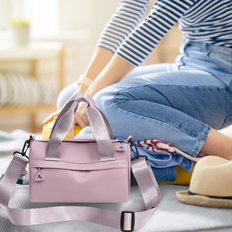 Malé športové tašky na zips, viacúčelové fitness tašky, vonkajšia taška s ramennými popruhmi, prenosné tašky cez telo na turistiku