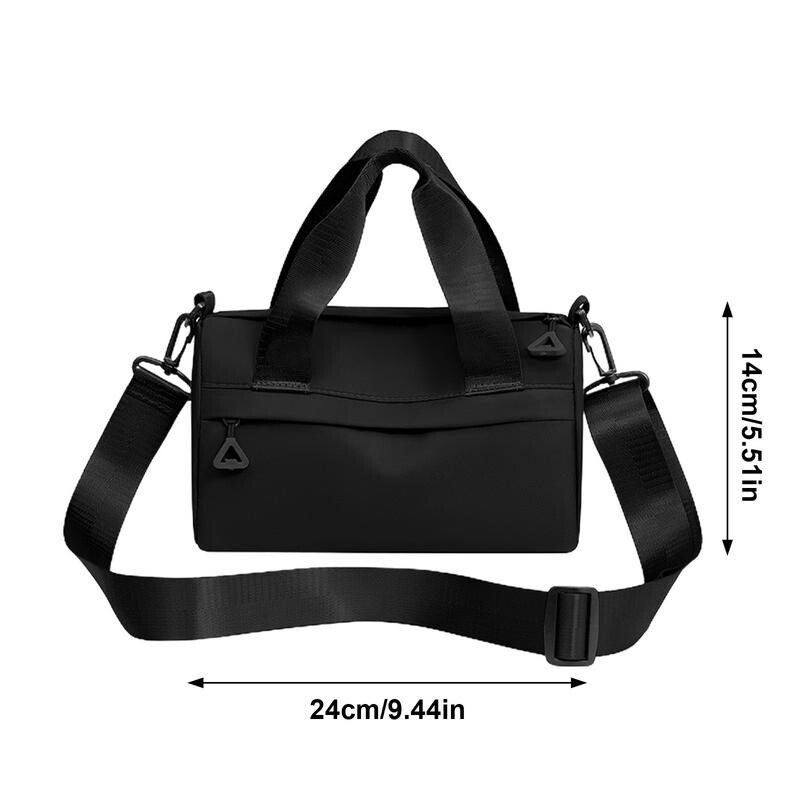 Malé športové tašky na zips, viacúčelové fitness tašky, vonkajšia taška s ramennými popruhmi, prenosné tašky cez telo na turistiku