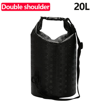 5L-30LPVC tinklinis vandeniui atsparus krepšys, skirtas nardymui, kompresinis laikymas vandeniui atsparus krepšys, sausas krepšys vyrams, moterims, plaukimui plaustais baidarėmis