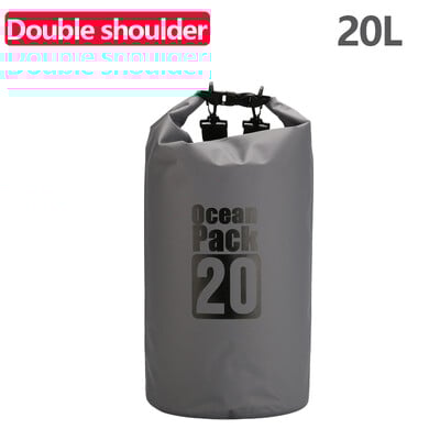 5L-30LPVC tinklinis vandeniui atsparus krepšys, skirtas nardymui, kompresinis laikymas vandeniui atsparus krepšys, sausas krepšys vyrams, moterims, plaukimui plaustais baidarėmis