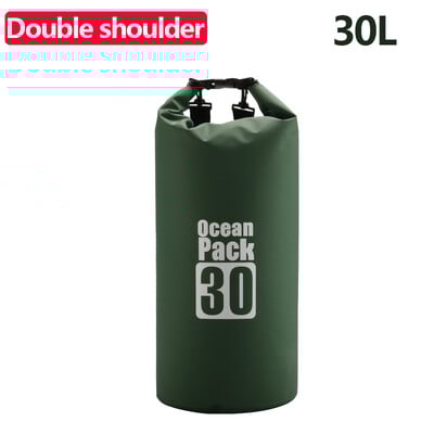 5L-30LPVC tinklinis vandeniui atsparus krepšys, skirtas nardymui, kompresinis laikymas vandeniui atsparus krepšys, sausas krepšys vyrams, moterims, plaukimui plaustais baidarėmis