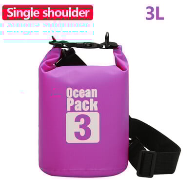 5L-30LPVC tinklinis vandeniui atsparus krepšys, skirtas nardymui, kompresinis laikymas vandeniui atsparus krepšys, sausas krepšys vyrams, moterims, plaukimui plaustais baidarėmis