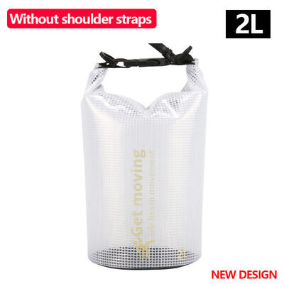 5L-30LPVC tinklinis vandeniui atsparus krepšys, skirtas nardymui, kompresinis laikymas vandeniui atsparus krepšys, sausas krepšys vyrams, moterims, plaukimui plaustais baidarėmis