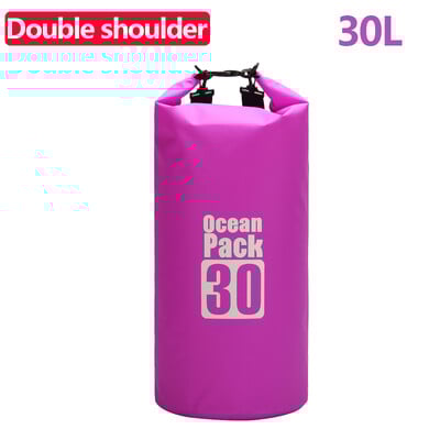 5L-30LPVC tinklinis vandeniui atsparus krepšys, skirtas nardymui, kompresinis laikymas vandeniui atsparus krepšys, sausas krepšys vyrams, moterims, plaukimui plaustais baidarėmis