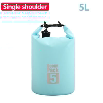 5L-30LPVC tinklinis vandeniui atsparus krepšys, skirtas nardymui, kompresinis laikymas vandeniui atsparus krepšys, sausas krepšys vyrams, moterims, plaukimui plaustais baidarėmis