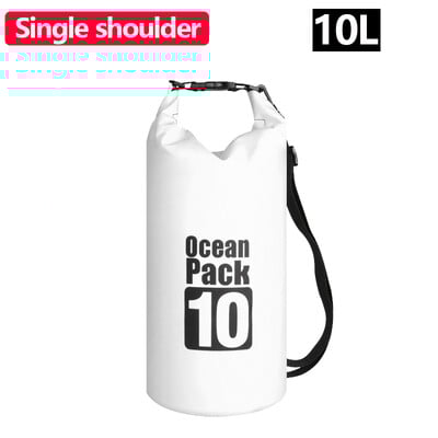 5L-30LPVC tinklinis vandeniui atsparus krepšys, skirtas nardymui, kompresinis laikymas vandeniui atsparus krepšys, sausas krepšys vyrams, moterims, plaukimui plaustais baidarėmis