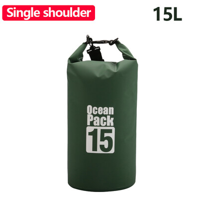 5L-30LPVC tinklinis vandeniui atsparus krepšys, skirtas nardymui, kompresinis laikymas vandeniui atsparus krepšys, sausas krepšys vyrams, moterims, plaukimui plaustais baidarėmis