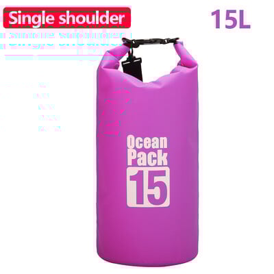 5L-30LPVC tinklinis vandeniui atsparus krepšys, skirtas nardymui, kompresinis laikymas vandeniui atsparus krepšys, sausas krepšys vyrams, moterims, plaukimui plaustais baidarėmis