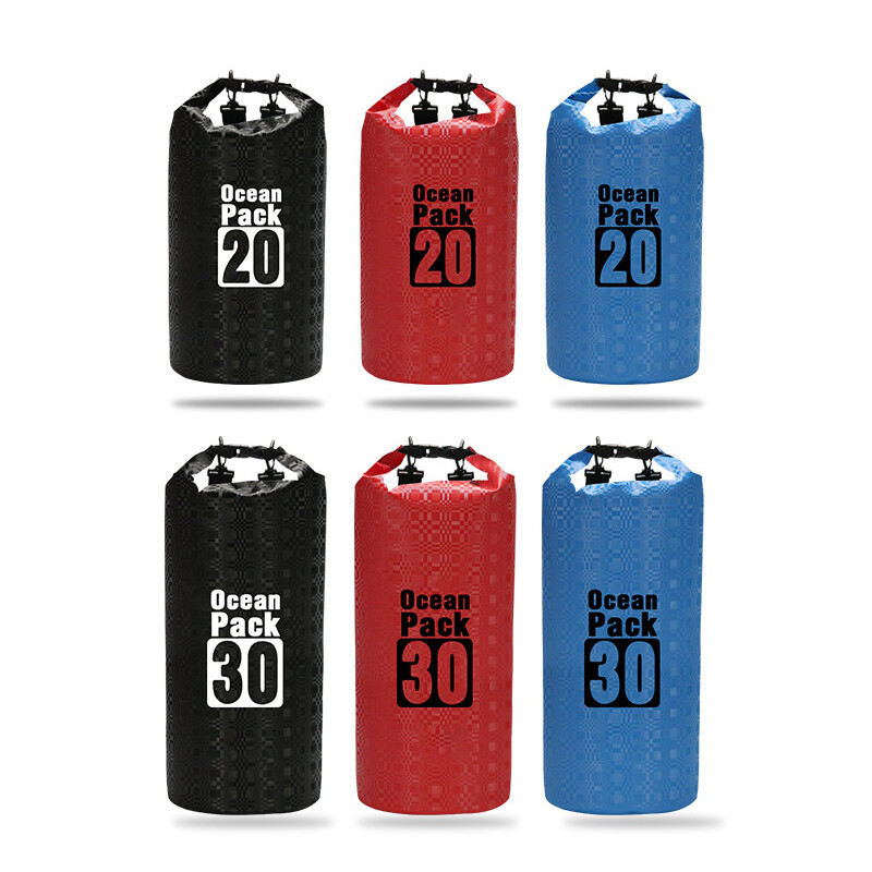 5L-30LPVC tinklinis vandeniui atsparus krepšys, skirtas nardymui, kompresinis laikymas vandeniui atsparus krepšys, sausas krepšys vyrams, moterims, plaukimui plaustais baidarėmis