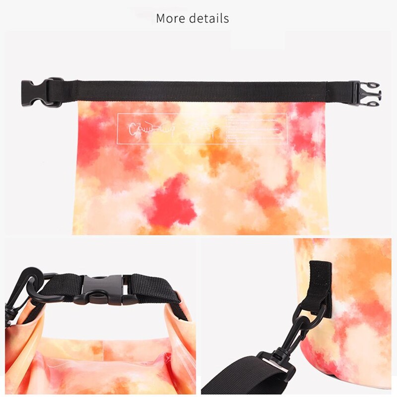 Vodootporna torba za plažu na otvorenom Šarena podesiva torba za surfanje velikog kapaciteta za sportove na vodi Torbica za plivanje Ruksak za rafting