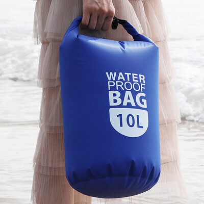 Vodootporna torba za plivanje Dry Sack 10L Vodootporne plutajuće torbe za suhu opremu za vožnju čamcem, ribolov, rafting, torba za plivanje preko ramena