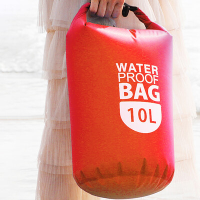 Vodootporna torba za plivanje Dry Sack 10L Vodootporne plutajuće torbe za suhu opremu za vožnju čamcem, ribolov, rafting, torba za plivanje preko ramena