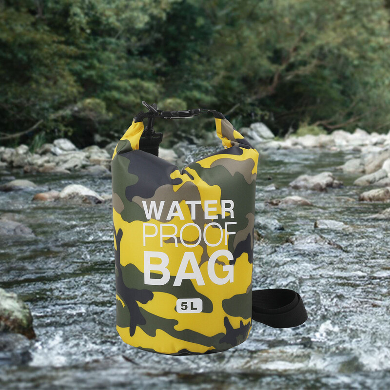 Plutajuća torba za suhu vreću Roll Top čuva opremu suhom Putovanje u ruksak na plaži Vodootporna plutajuća torba za pohranu Torba za rafting Vožnja čamcem Planinarenje