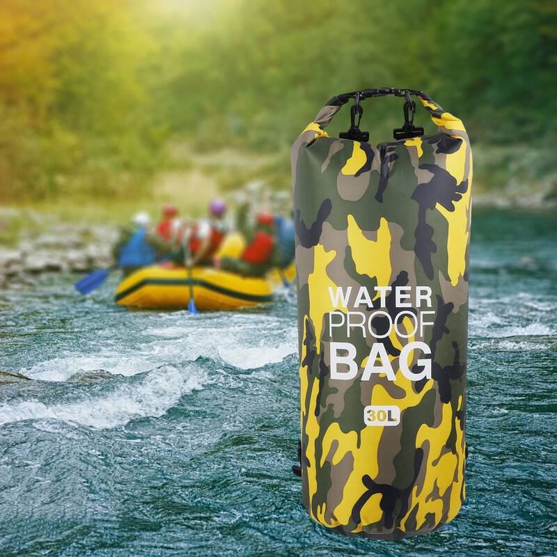 Plutajuća torba za suhu vreću Roll Top čuva opremu suhom Putovanje u ruksak na plaži Vodootporna plutajuća torba za pohranu Torba za rafting Vožnja čamcem Planinarenje