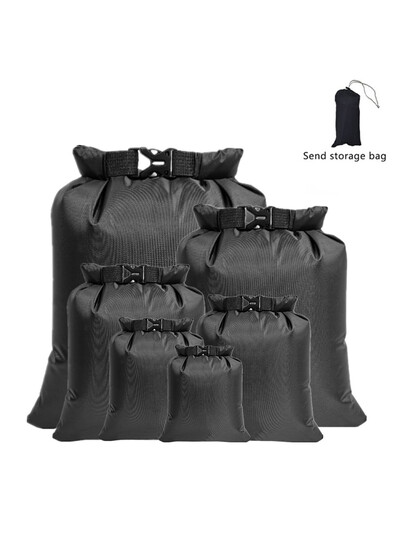 6 KOM Vanjska vodootporna torba Suha vreća za vožnju čamcem Plutajući kajak Plaža Vodootporna torba za plažu Izdržljiva suha torba