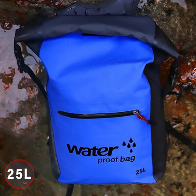 Vodootporan ruksak Vožnja motociklom Sklopiva suha torba Sport na otvorenom Kampiranje Planinarenje Rafting Ronjenje Plivanje Torbe za ribolov 25L