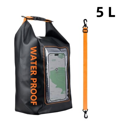 2/5L Dry Bag Zaslon osjetljiv na dodir Vodootporne torbe Za Treking Drifting Rafting Surfanje Kajak Sportske torbe na otvorenom Oprema za kampiranje