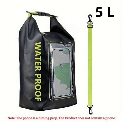 2/5L Dry Bag Zaslon osjetljiv na dodir Vodootporne torbe Za Treking Drifting Rafting Surfanje Kajak Sportske torbe na otvorenom Oprema za kampiranje