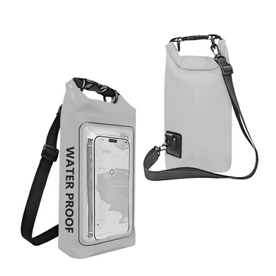 2/5L Dry Bag Zaslon osjetljiv na dodir Vodootporne torbe Za Treking Drifting Rafting Surfanje Kajak Sportske torbe na otvorenom Oprema za kampiranje