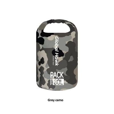 Vodotesné suché vrecko 5 l/10 l/15 l/20 l/30 l z PVC maskovacieho suchého a mokrého separačného vrecka na plávanie, kajakovanie, rafting, člnkovanie, turistiku a rieku