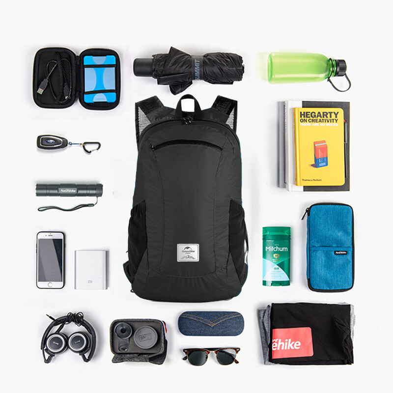 Naturehike 18L ruksak za kampiranje prijenosni ultralaki vodootporni najlonski torbe muški sklopivi ruksak za putovanja i planinarenje