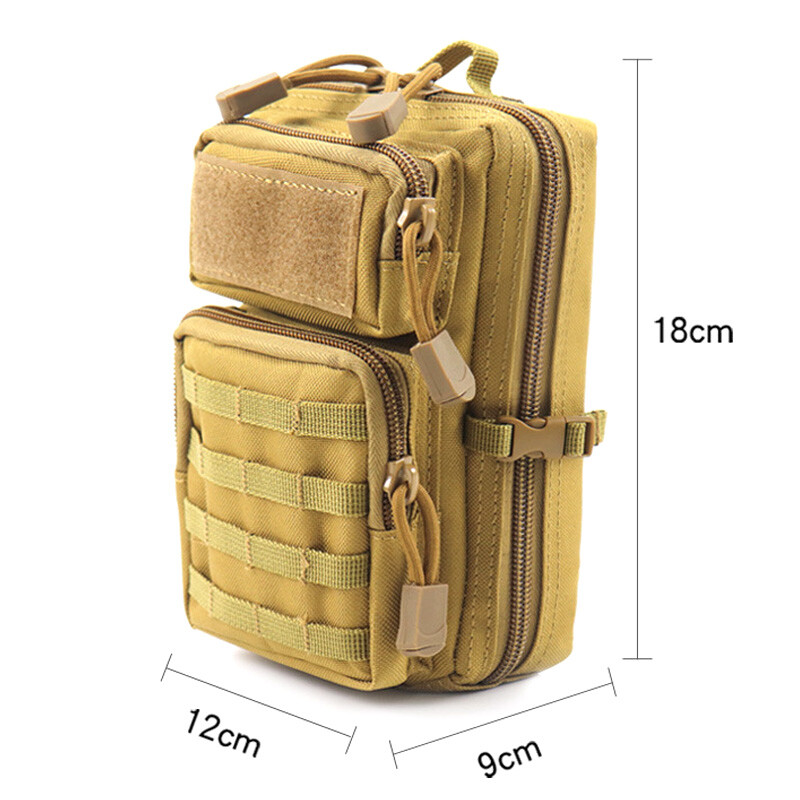 Taška cez rameno Molle, taktická nepremokavá, opasková, pánska, vojenská, maskovacia, turistická, poľovnícka, doplnky, pás, mini taška cez rameno