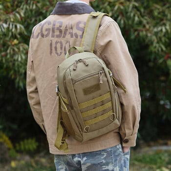 Oulylan Small Tactical Backpack Man υπαίθριες αδιάβροχες τσάντες ταξιδιού Κάμπινγκ Ψάρεμα Κυνήγι Σακίδια πλάτης Black Mochila