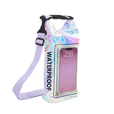 2L Dry Bag Zaslon osjetljiv na dodir Vodootporne torbe Za Trekking Drifting Rafting Surfanje Kajak Sportske torbe na otvorenom Oprema za kampiranje XA394Q