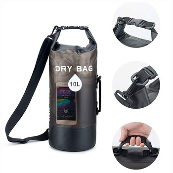 Αδιάβροχη Dry Bag 10L 20L Storage Pack Θήκη για κολύμπι Trekking Rafting Βαρκάδα Καγιάκ Rafting Drybags Τσάντα πλάτης XD117Y