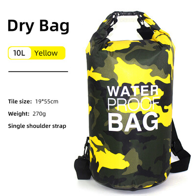 Vodootporna suha torba 10L 20L torbica za pohranu za plivanje Trekking Rafting Vožnja čamcem Kajak Rafting Drybags Ruksak XD117Y