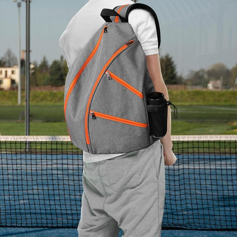 Hole Ball torba za reket Hole Ball reket torba za jedno rame, dizajn s prednjim neklizajućim patentnim zatvaračem Ruksak za teniske rekete