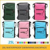 25L vodootporna suha torba Plivanje Sportska torba za vodu na otvorenom Kampiranje Kajak Rafting Vožnja čamcem Ribolov Sportski ruksak Ruksak