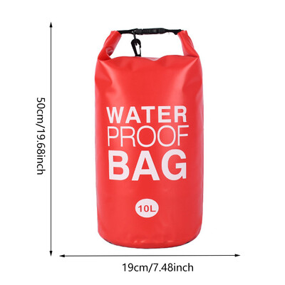 2L/5L/10L Vodootporna torba za plivanje Drifting Vodootporna torbica za telefon Suha torba Vreća za planinarenje Plutanje Jedrenje Torba za vodu