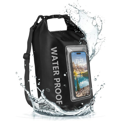 Αδιάβροχες τσάντες με οθόνη αφής 5 λίτρων Dry Bag για πεζοπορία Drifting ράφτινγκ καγιάκ σέρφινγκ Τσάντες υπαίθριου αθλητικού χώρου Εξοπλισμός κάμπινγκ