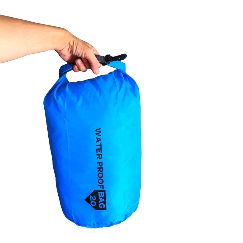 10 20L vanjska vodootporna suha torba PVC vreća Kampiranje Planinarenje Vožnja čamcem Kajak Ocean Rafting Pack Sportski ruksak za plažu