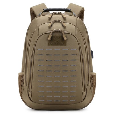 Oulylan 20-35L najlonski materijal, prozirni taktički ruksak, laserski izrezana unutrašnjost s reflektirajućom pločom za kućni outsourcing