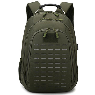 Oulylan 20-35L najlonski materijal, prozirni taktički ruksak, laserski izrezana unutrašnjost s reflektirajućom pločom za kućni outsourcing
