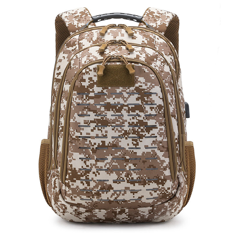 Oulylan 20-35L najlonski materijal, prozirni taktički ruksak, laserski izrezana unutrašnjost s reflektirajućom pločom za kućni outsourcing