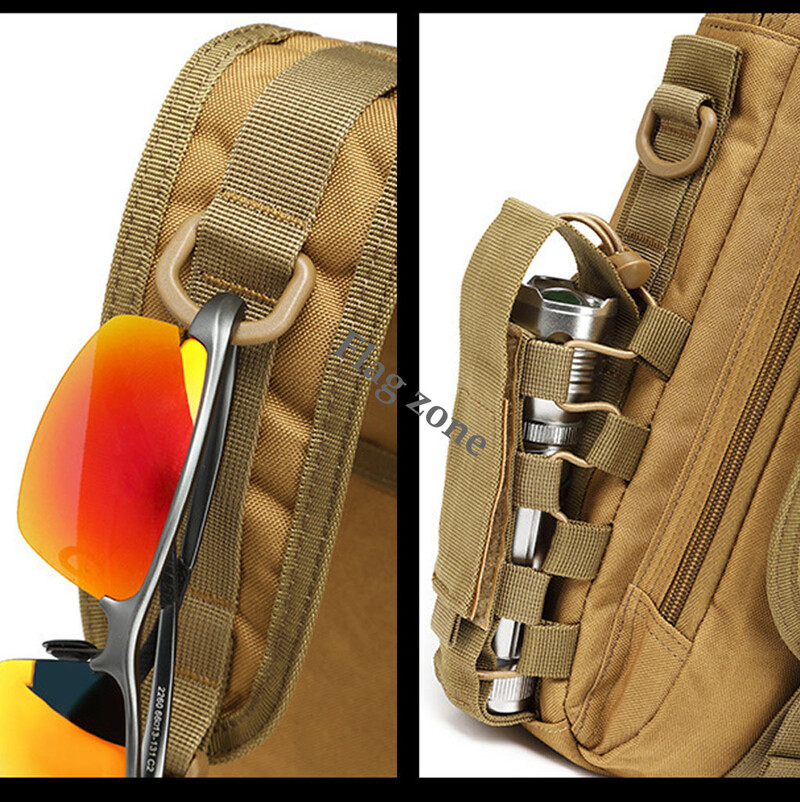 Vodootporni taktički ruksak, višenamjenski Molle Molle ruksak, planinarski paket tableta, muška torba za ribolov, muška maskirna torba