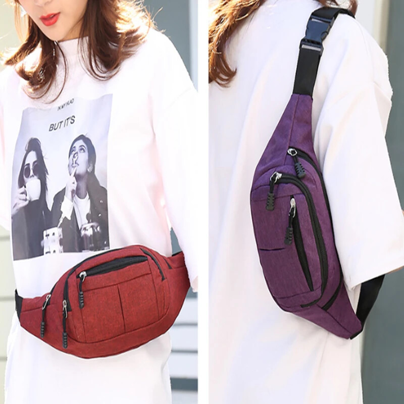 Hip Trbuh Banana Bum Prsa Pojas za muškarce Žene Torba oko struka Muški Ženski Fanny Pack Torbica Murse Torbica Kidney Row Novčanik