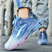 Muške tenisice Čizme za trčanje Modna sportska obuća za trčanje na otvorenom Mrežasta prozračna obuća Crna obuća za košare Muška velika obuća