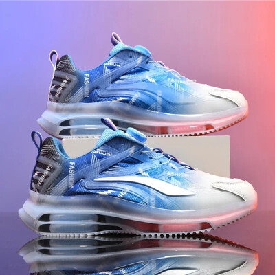 Muške tenisice Čizme za trčanje Modna sportska obuća za trčanje na otvorenom Mrežasta prozračna obuća Crna obuća za košare Muška velika obuća