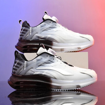 Muške tenisice Čizme za trčanje Modna sportska obuća za trčanje na otvorenom Mrežasta prozračna obuća Crna obuća za košare Muška velika obuća