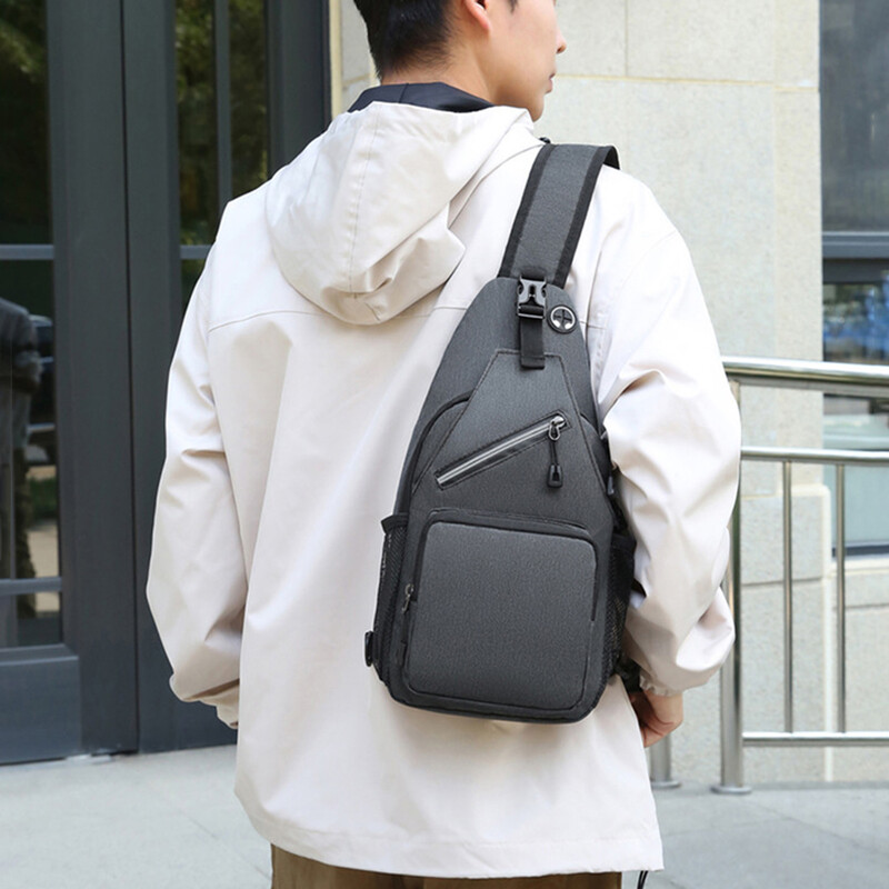 Τσάντα Sling Crossbody Τσάντες Fanny Packs για άνδρες Γυναικεία Τσάντα ώμου Πεζοπορία Daypack Υπαίθρια Ταξίδι αναψυχής Fresh Shoulder Bag