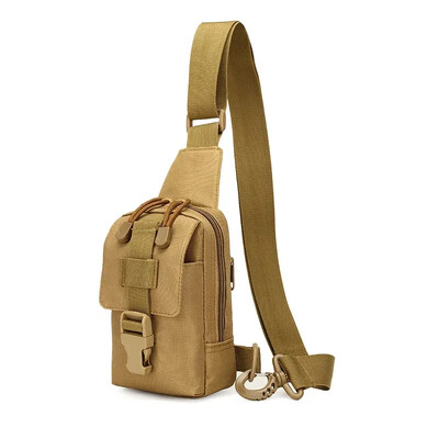 Taktická náprsná taška, trekingový batoh, športová taška, taška cez rameno, crossbody batoh, útočné puzdro na turistiku, cyklistiku a kempovanie