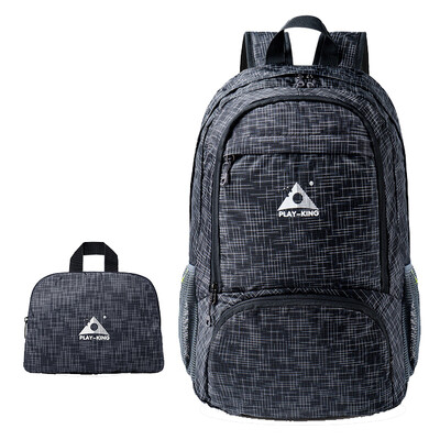 PLAYKING Sklopivi ruksak otporan na kišu Ultralaka školska torba Lagana torba za putovanja na otvorenom Sportsko planinarenje Gym Mochila torbe za kampiranje