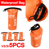 Vodootporna kanta Vreća za suhu vreću Plivanje Rafting Kajak Trekking Plutajući paketi Lagane torbe za planinarenje rijekom