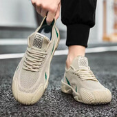 Дишащи мъжки обувки Летни спортове Баскетбол Тенденции 2024 Мъжки ежедневни маратонки Ниска цена Обувки в промоция Туристически спортни 39